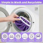 Microfiber Mop Pads - 4 Pack Reusable Washable Refills for Wet & Dry Floor Clean... - Image 7