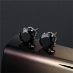 Generic Hypoallergenic Earrings for Sensitive Ears Sparkling Heart/Round Cut Bir... - Image 4