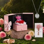 ADDWel Gifts for Women Girlfriend Birthday or Anniversary - Preserved Rose Bear ... - Image 4