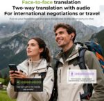 BEARTAIN NE20 Earbuds, 2025 New NE20 AI Translation Earbuds in Real Time, Langua... - Image 9