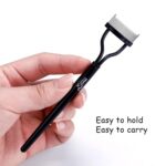 Eyelash Comb MSQ Eyelash Separator Tool Arc Designed Lash Brush Separator With C... - Image 5
