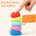 BEAKEY Makeup Sponge Set 5 Pack Micro Porous Low Absorption Soft Latex Free Foun... - Image 3