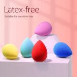 BEAKEY Makeup Sponge Set 5 Pack Micro Porous Low Absorption Soft Latex Free Foun... - Image 9