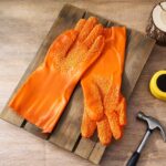 Teenyyou 2 Pair Extended Sewer Snake Gloves Non Slip and Reusable PVC Sewer Abra... - Image 4