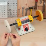 VEVOR Bench Buffer Polisher, 1/2HP Polishing and Buffing Machine, 0 to 8000RPM B... - Image 9