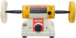 VEVOR Bench Buffer Polisher, 1/2HP Polishing and Buffing Machine, 0 to 8000RPM B... - Image 10