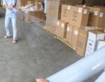 BOMEI PACK Clear Stretch Wrap Roll with Plastic Handle 18" x 1000 Feet 80 Gauge ... - Image 10