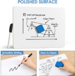 MaxGear Small White Board 2 Pack Dry Erase Boards, 9''x 12'' Mini White Board Do... - Image 4