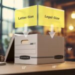 Bankers Box 12-Pack Basic Duty File Storage Boxes with Lids, Letter/Legal, STOR/... - Image 3
