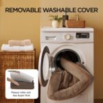 Bedsure Jumbo Orthopedic Dog Bed for Extra Large Dogs - Washable XLarge Dog Cat ... - Image 6