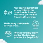 Angel Soft Toilet Paper with Fresh Lavender Scented Tube, 48 Mega Rolls = 192 Re... - Image 9