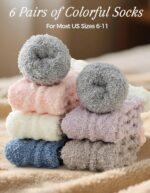 TEHOOK Warm & Cozy Gifts for Women, Fluffy Fuzzy Plush Sleeping Slipper Socks - ... - Image 6