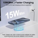 MagSafe Charger 2 Pack 15W Magnetic Wireless Charger Fast Charging Pad Compatibl... - Image 3