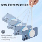MagSafe Charger 2 Pack 15W Magnetic Wireless Charger Fast Charging Pad Compatibl... - Image 6