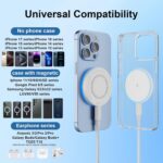 MagSafe Charger 2 Pack 15W Magnetic Wireless Charger Fast Charging Pad Compatibl... - Image 8