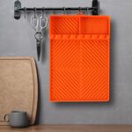 Silicone Tools Mat for Griddle Kitchen Cooking Baking Countertop-Side Shelf Spat... - Image 5
