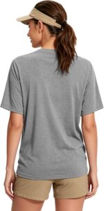Kinglaman 5/6 Pack Workout Tops Gym Shirts for Women Dry Fit UPF 50+ Sun UV Prot... - Image 4