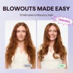 Wavytalk 5 in 1 Curling Iron Set with Thermal Brush and 4 Interchangeable Cerami... - Image 7