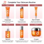 6-Piece Hydrating Vitamin C Skincare Set with Niacinamide, Daily Face Care Routi... - Image 9