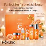 6-Piece Hydrating Vitamin C Skincare Set with Niacinamide, Daily Face Care Routi... - Image 10