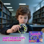15 Pcs Magnetic Rings Fidget Toys Set Classroom Prizes for Kids Finger Magnet Ri... - Image 6