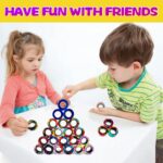 15 Pcs Magnetic Rings Fidget Toys Set Classroom Prizes for Kids Finger Magnet Ri... - Image 7
