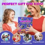 15 Pcs Magnetic Rings Fidget Toys Set Classroom Prizes for Kids Finger Magnet Ri... - Image 8