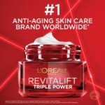 L'Oreal Paris Revitalift Triple Power Anti-Aging Face Moisturizer, Pro Retinol, ... - Image 8