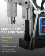 ZELCAN Mag Drill Press, 1550W Portable Magnetic Drill Press with 2" Boring Diame... - Image 6