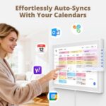 Dragon Touch Digital Calendar 21.5 Inch Touch Screen, Electronic Wall Calendar C... - Image 4