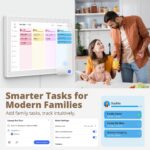 Dragon Touch Digital Calendar 21.5 Inch Touch Screen, Electronic Wall Calendar C... - Image 6