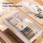 A-LuGei 【Military Grade】 Drawer Organizer, 【𝟱𝗦𝗶𝘇𝗲】 Makeup organizer, 【Holds 177 ... - Image 4