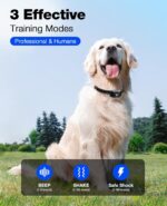 Bousnic Dog Shock Collar - 3300Ft Training Collar with Remote for 5-120lbs Small... - Image 3