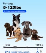 Bousnic Dog Shock Collar - 3300Ft Training Collar with Remote for 5-120lbs Small... - Image 5