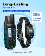 Bousnic Dog Shock Collar - 3300Ft Training Collar with Remote for 5-120lbs Small... - Image 7