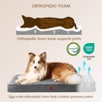 EHEYCIGA Orthopedic XL Dog Beds for Extra Large Dogs with Removable Washable Cov... - Image 3