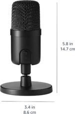 Amazon Basics Condenser Microphone for PC, Cardioid Pickup, USB Mic for Streamin... - Image 5