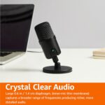 Amazon Basics Condenser Microphone for PC, Cardioid Pickup, USB Mic for Streamin... - Image 7