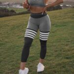 MOHUACHI High Waisted Leggings for Women Tummy Control Butt Lifting Yoga Pants W... - Image 4