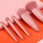 Easy-taken Travel Makeup Brush Set, COSHINE 5pcs Mini Complete Function Cosmetic... - Image 4