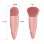 Easy-taken Travel Makeup Brush Set, COSHINE 5pcs Mini Complete Function Cosmetic... - Image 5