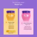 2PCS Lip Mask Overnight, Honey&Sakura Day and Night Repair Sleeping Lip Balm, Fa... - Image 6
