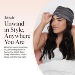 Kitsch Satin Sleep Mask - Eye Masks for Sleep, Softer Than Silk Satin Sleeping M... - Image 9