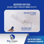Pro Grade Paint Roller Kit, Brush & Roller,10 Piece Set, Wall Painting Naps for ... - Image 7