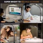 Motumen Led Desk Lamp for Home Office, Eye-Care Architect Light with Clamp, Smar... - Image 7