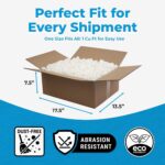 MagicWater Packing Peanuts for Shipping - 1 Cu Ft - Bio Tube Dissolves in Water ... - Image 4