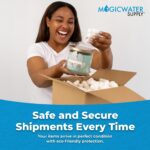 MagicWater Packing Peanuts for Shipping - 1 Cu Ft - Bio Tube Dissolves in Water ... - Image 6