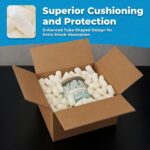 MagicWater Packing Peanuts for Shipping - 1 Cu Ft - Bio Tube Dissolves in Water ... - Image 7
