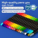 ARTISTRO 36 Precision Dual-Tip Acrylic Paint Markers – Paint Pens Set with Dot &... - Image 8