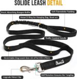 SlowTon No Pull Dog Harness - Heavy Duty Dog Harness and Leash Set for Medium La... - Image 5